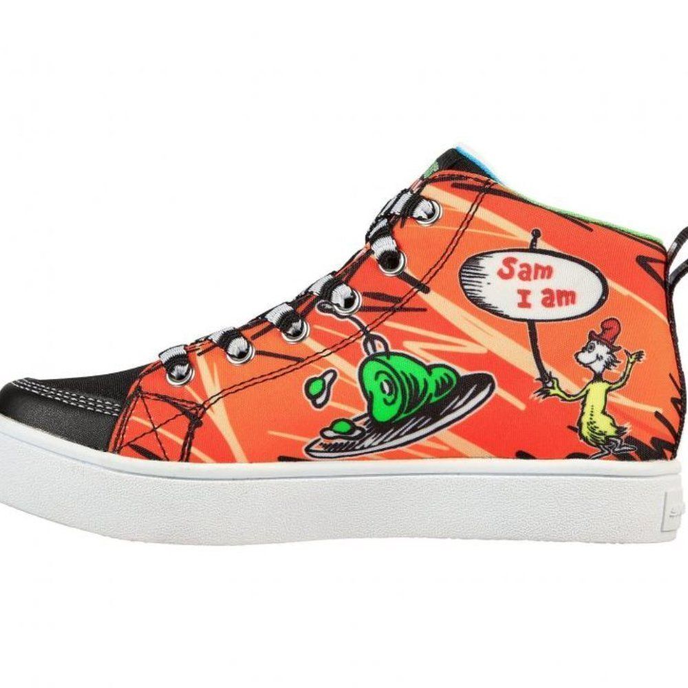 Kids SKECHERS Dr. Seuss: Duratronz Seuss-World Hi-Top Sneakers Toddler 7 Kids